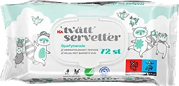 Tvättservetter Baby Oparfymerade 72-p