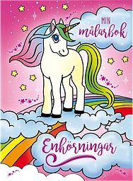 Min målarbok Enhörningar