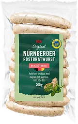 Korv Nürnberger 95% Kötthalt