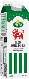 Färsk mellanmjölk 1,5% ®