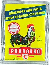 Hönssoppa med Pasta Pulver/4 Port