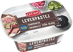 Leverpastej Ugnsbakad Bredbar
