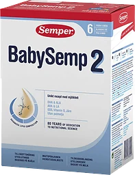 Tillskottsnäring BabySemp 2 Från 6m 800g