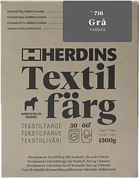 Textile Colour Grå 716 Textil Färg