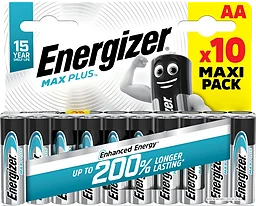 Batteri AA 10-p Max Plus