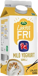 Vaniljyoghurt Mild 1,3% Laktosfri ®