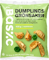 Dumplings grönsaker