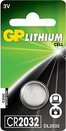 Batteri Aklaline Knappcell Lithium CR 2032 1-p Batteristen