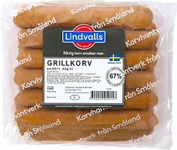 Grillkorv 67% Kötthalt