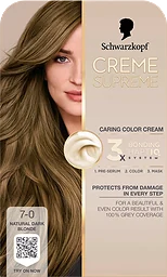 7.0 Natural Dark Blonde Permanent Hårfärg