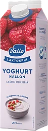 Hallon Yoghurt med Fruktbitar Laktosfri 2,1%