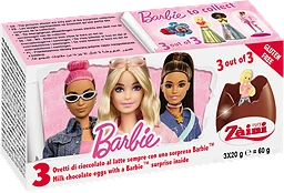 Chokladägg Barbie 3-pack