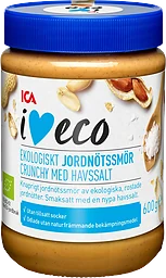 Jordnötssmör crunchy med havssalt