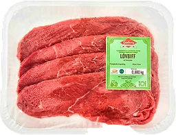 Lövbiff Av Fransyska ca Gudruns