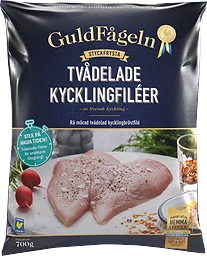 Tvådelad Kycklingbröstfilé mörad