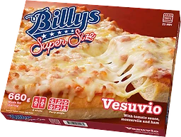 Vesuvio Pizza Super Size Fryst