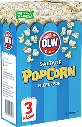 Micropop Salt Popcorn 3-pack