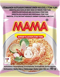 Snabbnudlar Räkor Tom yum