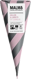 Vit Choklad Hallon & Lakrits 26%
