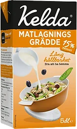 Matlagningsgrädde lång hållbarhet 15%
