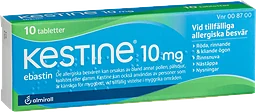 Filmdragerande tablett 10mg 10-p