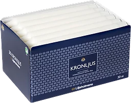 Kronljus Vit 30-pack