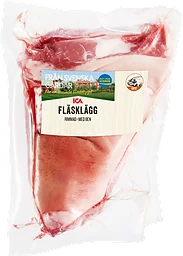 Fläsklägg Färsk Rimmad med ben ca