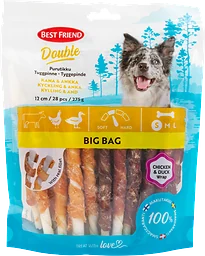 Tuggpinnar Dubbel Kyckling & anka 28-pack