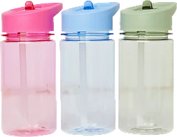 Vattenflaska Fun blandade färger 350ml 1-p