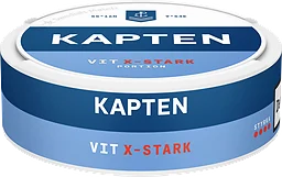 Vit X-stark Portionssnus