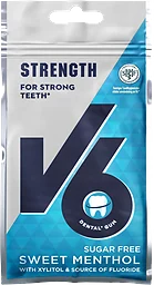 Tuggummi Sockerfri Strong Teeth Sweet Menthol