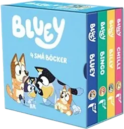 Bluey 4 små böcker