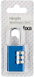 Hänglås 30Mm Kombinations Lås