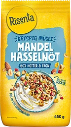 Mandel Hasseln Krispig Müsli