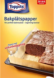 Bakplåtspapper 30 ark Miljömärkt