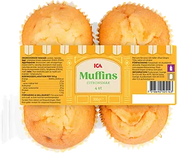 Muffins citron 4-p