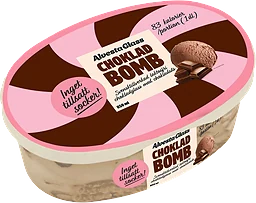 Glass Chokladbomb Inget Tillsatt Socker