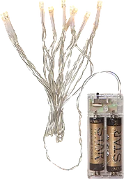 FIRA ljusslinga 10LED Vit