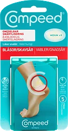 Plåster Blåsor & skavsår Medium 5-pack