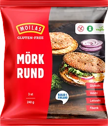Mörk Rund Glutenfritt