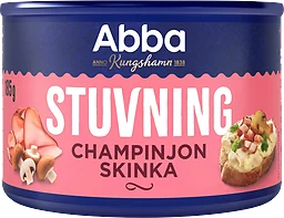 Stuvning Champinjoner Skinka
