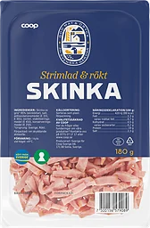 Rökt skinka Strimlad