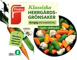 Herrgårds- Grönsaker Fryst
