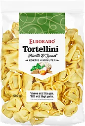 Tortelloni Ricotta Och Spenat
