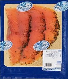 Gravadlax skivad