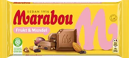 Mjölkchoklad Frukt & mandel