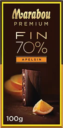 Chokladkaka Premium 70%kakao Orange