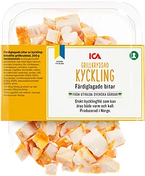 Kyckling Färdiglagad Tärnad Grillkryddad