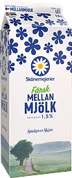 Mellanmjölk Färsk 1,5%