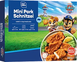 Minischnitzel av fläskytterfilé